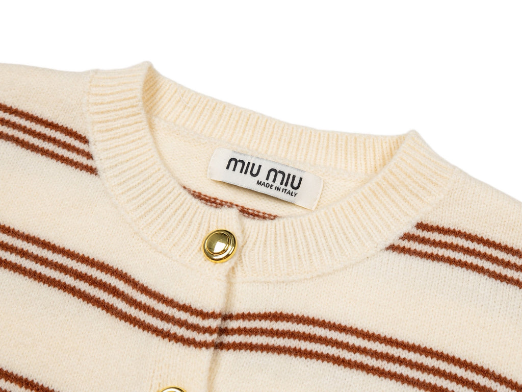 Falection FW26 Striped Cardigan in 2 Colors