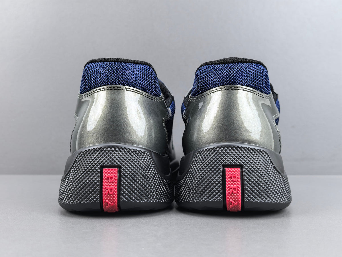 Falection FW26 America's Cup Metallic Leather and Bike Fabric Sneaker