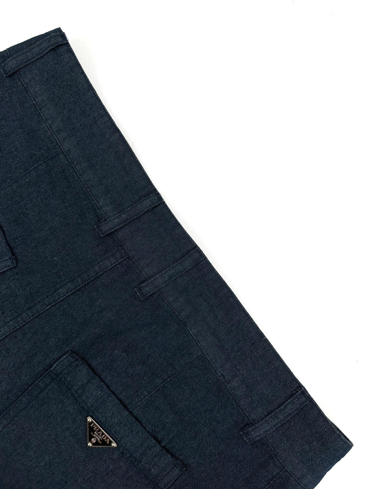 Falection FW26 Navy Chambray Pants