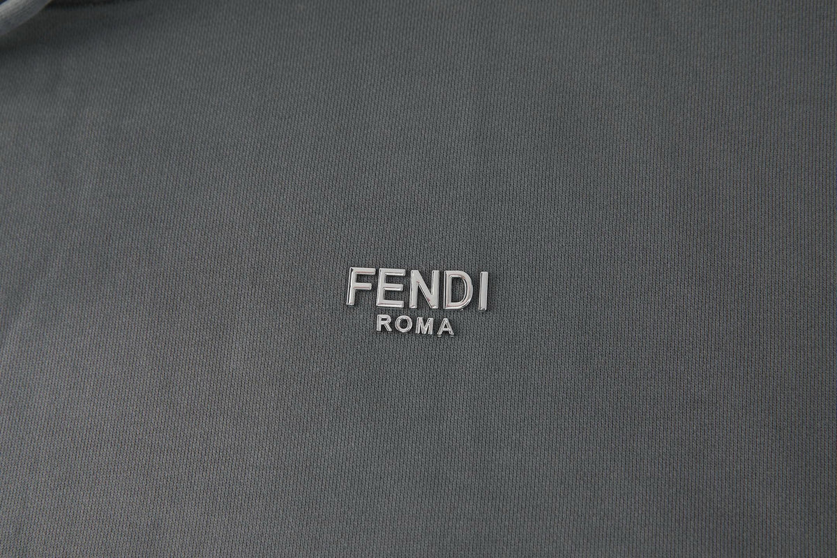 Falection FW26 Logo Plaque Distressed Hoodie in 2 Colors
