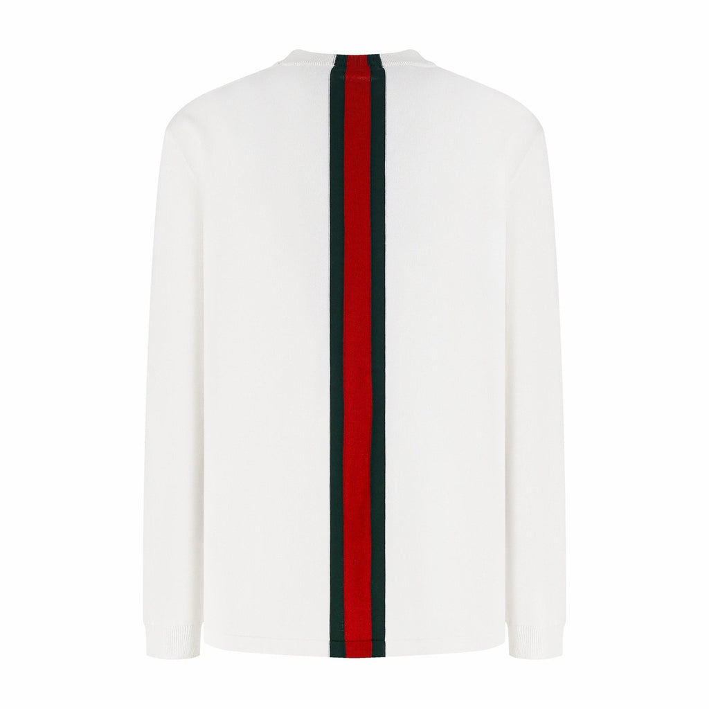 Falection FW26 Web Stripe Cotton Sweater in 2 Colors