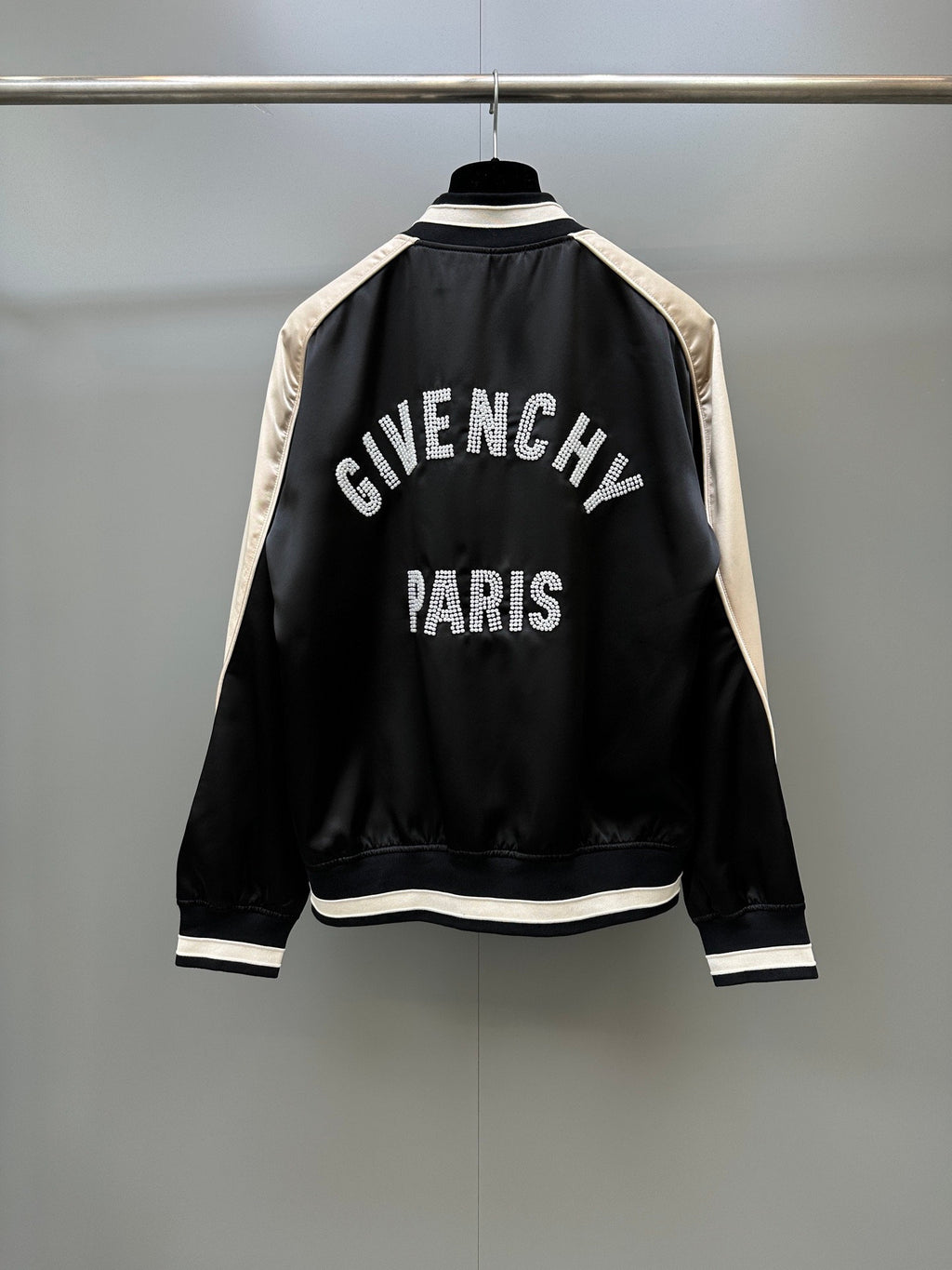 Falection FW26 Black Logo Bomber Jacket