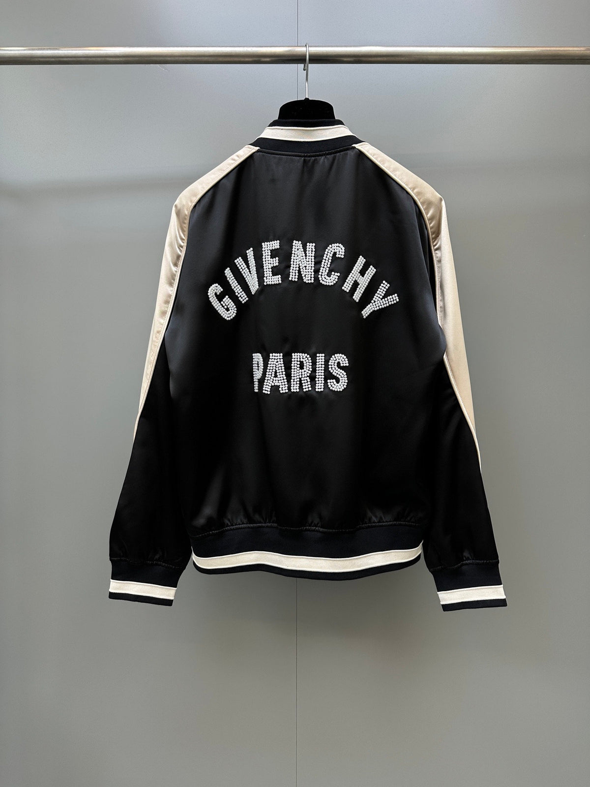 Falection FW26 Black Logo Bomber Jacket