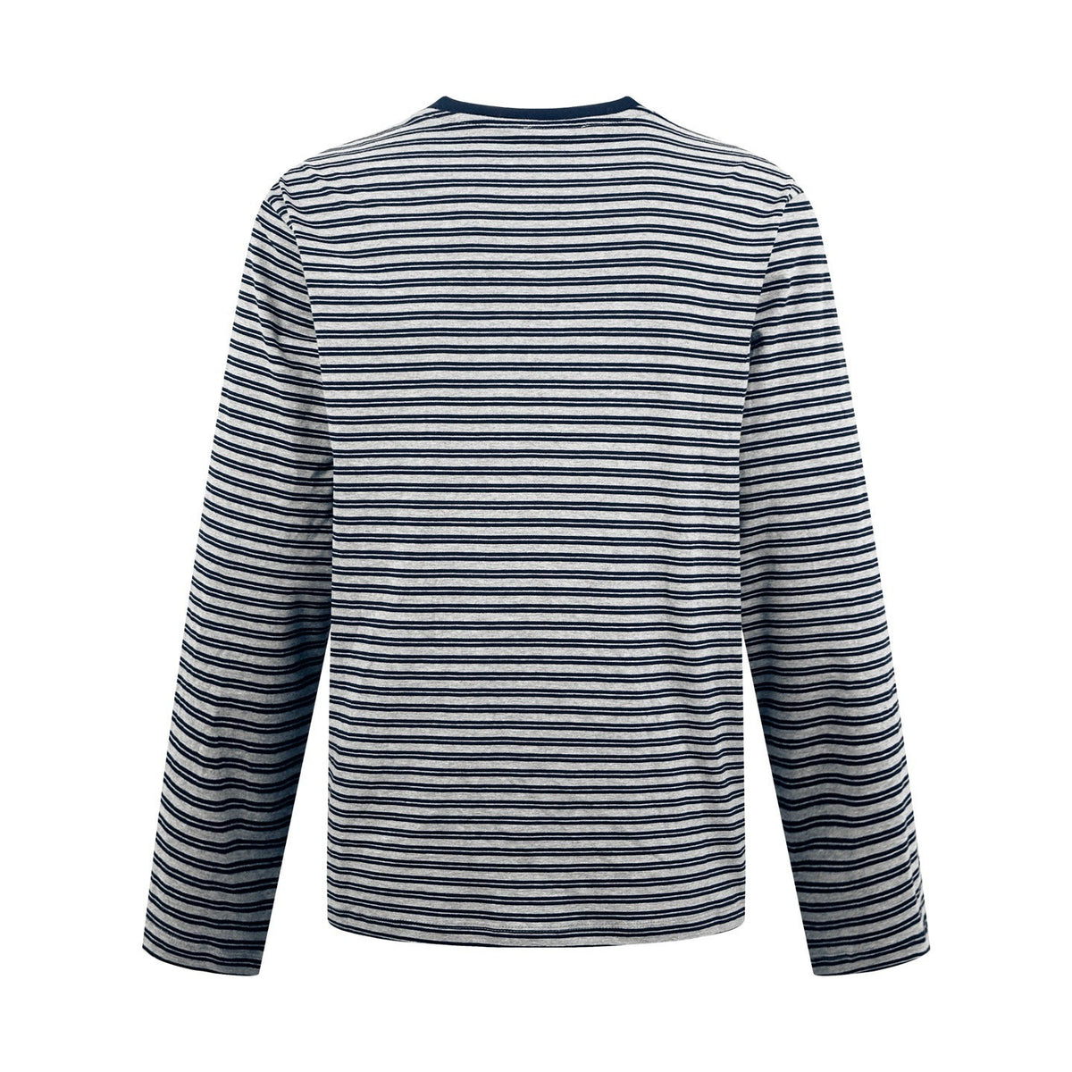 Falection FW26 Grey+Blue Striped Jersey Tee