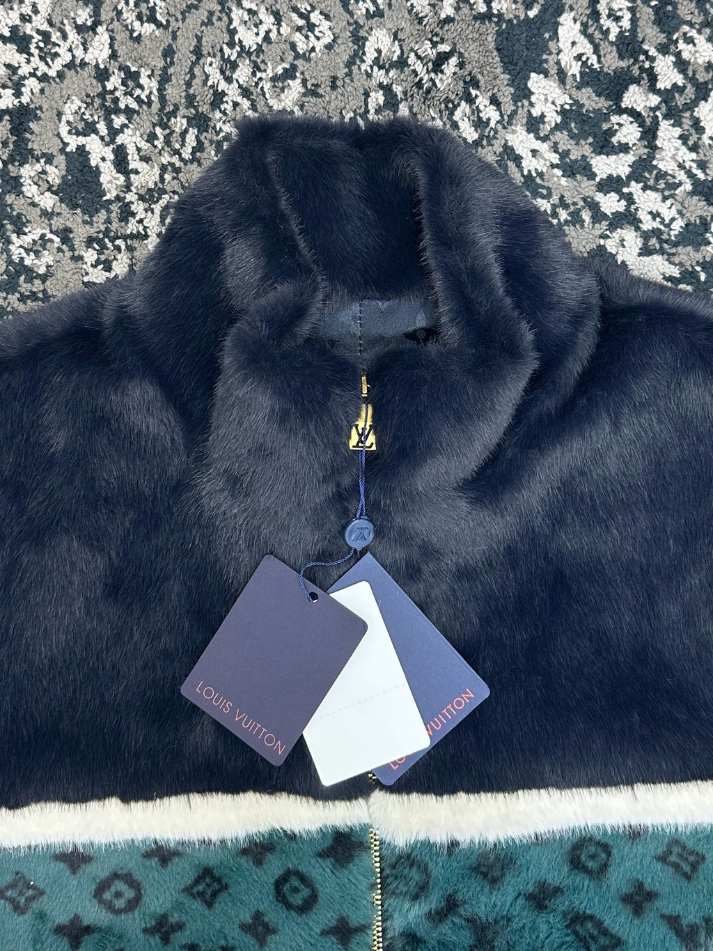 Falection FW26 Faux Fur Track Top