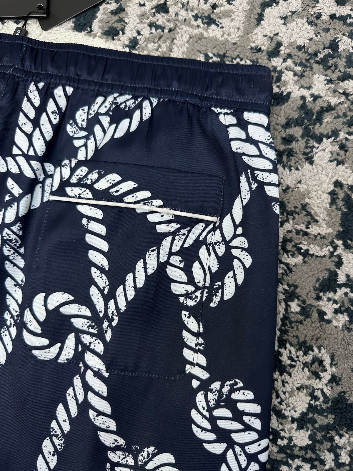 Falection FW26 Marina Print Silk Pants