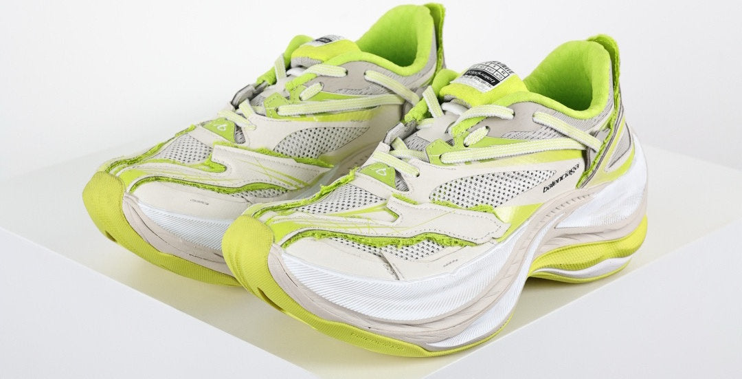 Falection BA SS26 Jet Sneaker in Eggshell Lime