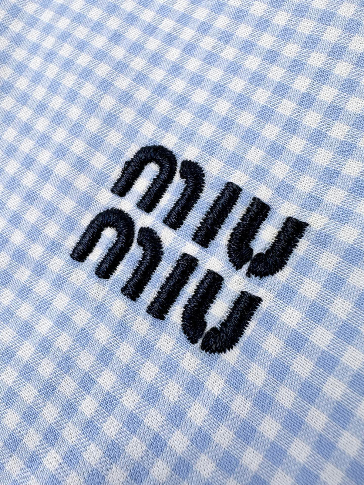 Falection FW26 Gingham Check Poplin Shirt