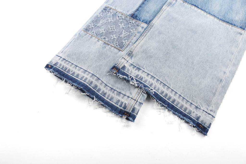 Falection FW26 Signature Patchwork Denim Pants