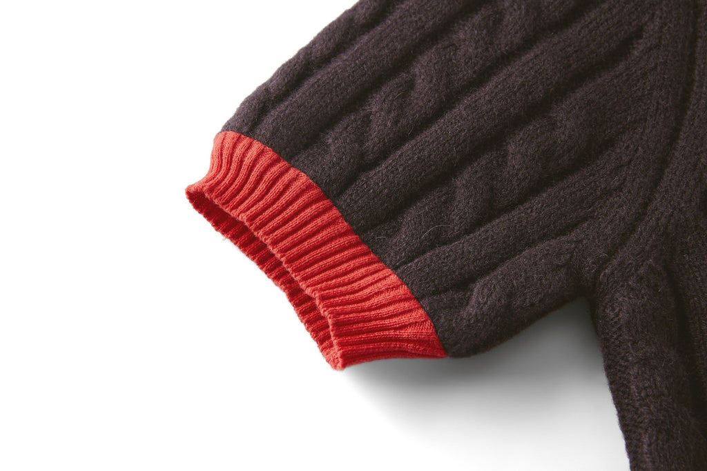 Falection FW26 Wool and Cotton Knit Sweater