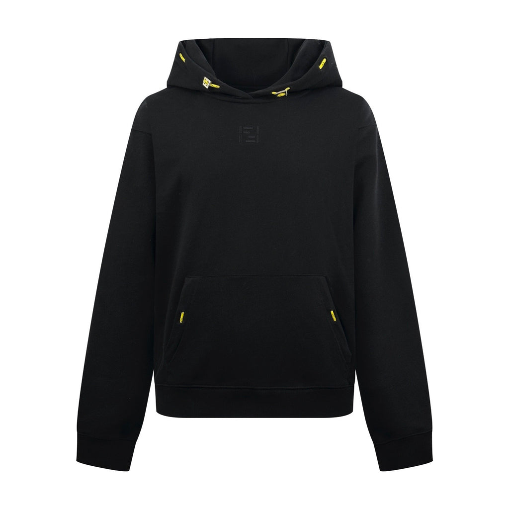 Falection FW26 Cord Detail Logo Embroidered Hoodie
