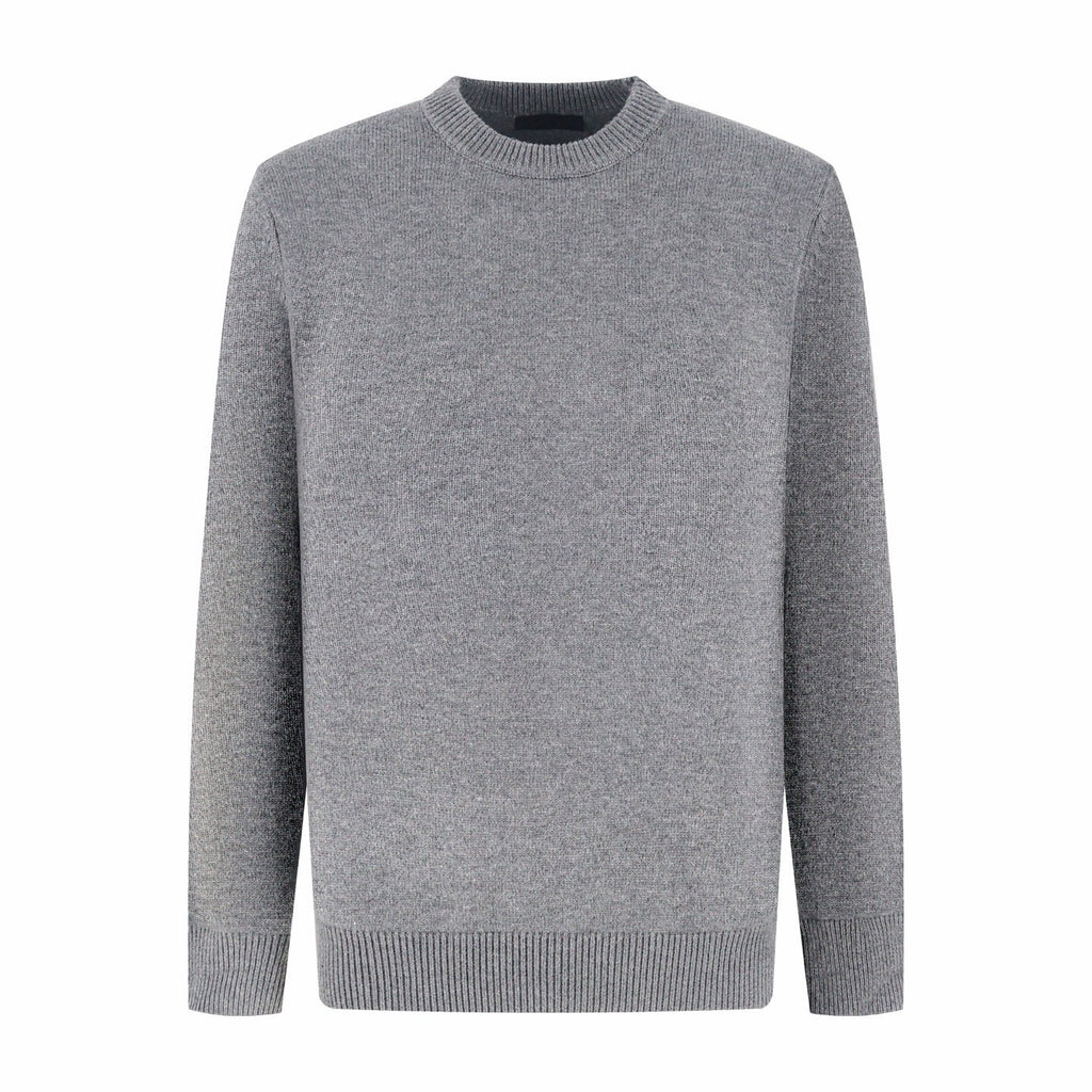 Falection FW26 Suede and Wool Cardigan