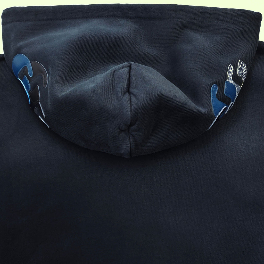 Falection Gallery Dept FW26 G Patch Logo Painted Hoodie