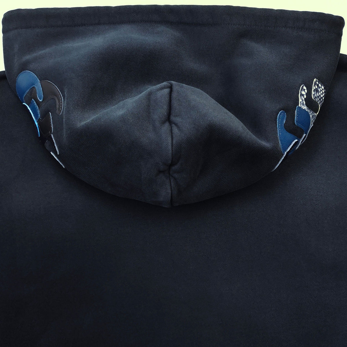 Falection Gallery Dept FW26 G Patch Logo Painted Hoodie