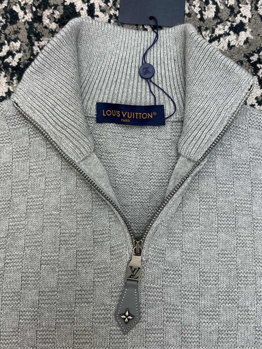 Falection FW26 Wool Cashmere Half Zip Pullover