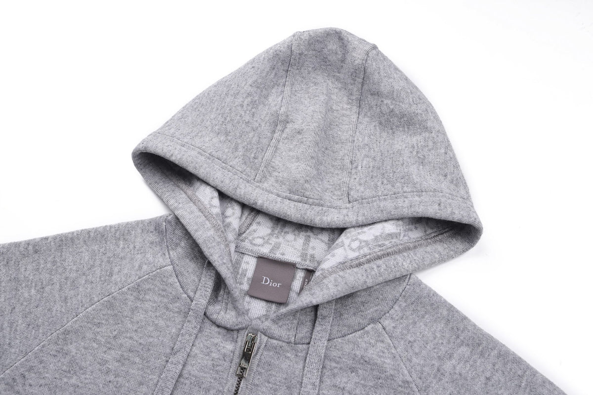 Falection FW26 Oblique Lined Hooded Sweatshirt in 2 Colors