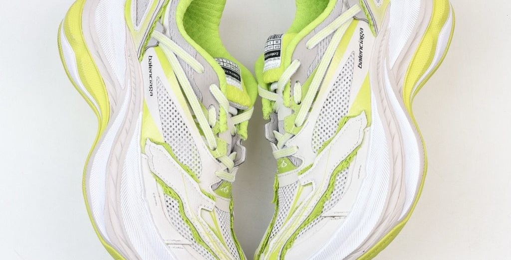 Falection BA SS26 Jet Sneaker in Eggshell Lime