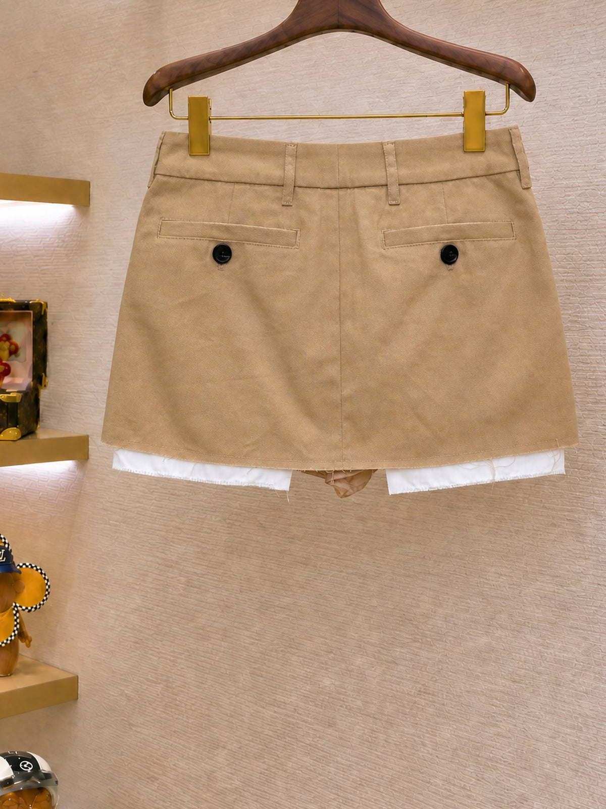 Falection SS26 Chino Mini Skirt