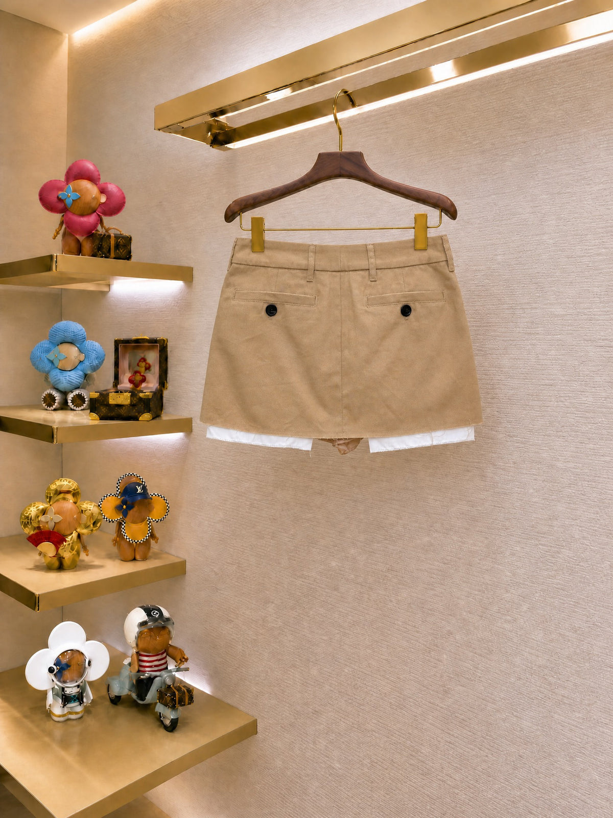 Falection SS26 Chino Mini Skirt