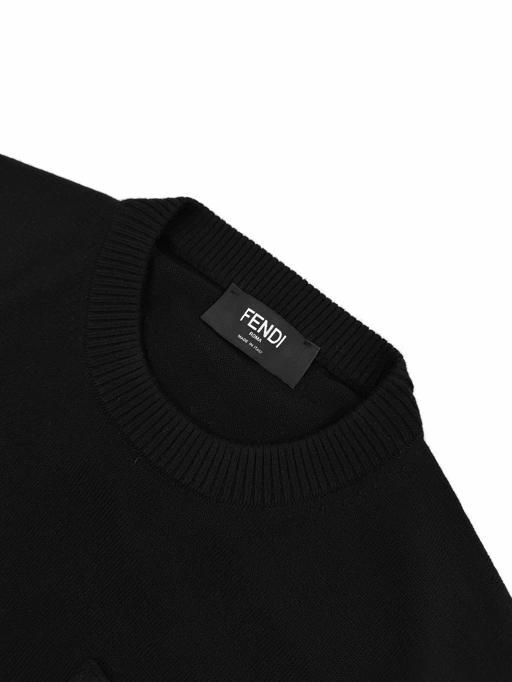 Falection FW26 Logo Patch Zip Pocket Sweater