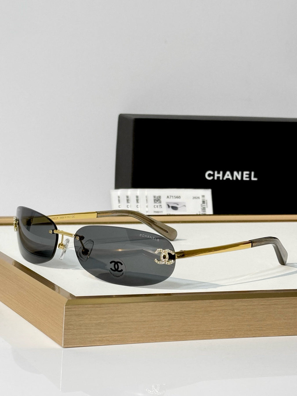Falection FW26 Rimless Rectangle Sunglasses in 6 Colors