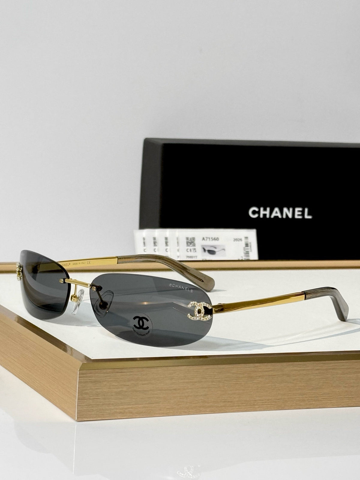 Falection FW26 Rimless Rectangle Sunglasses in 6 Colors