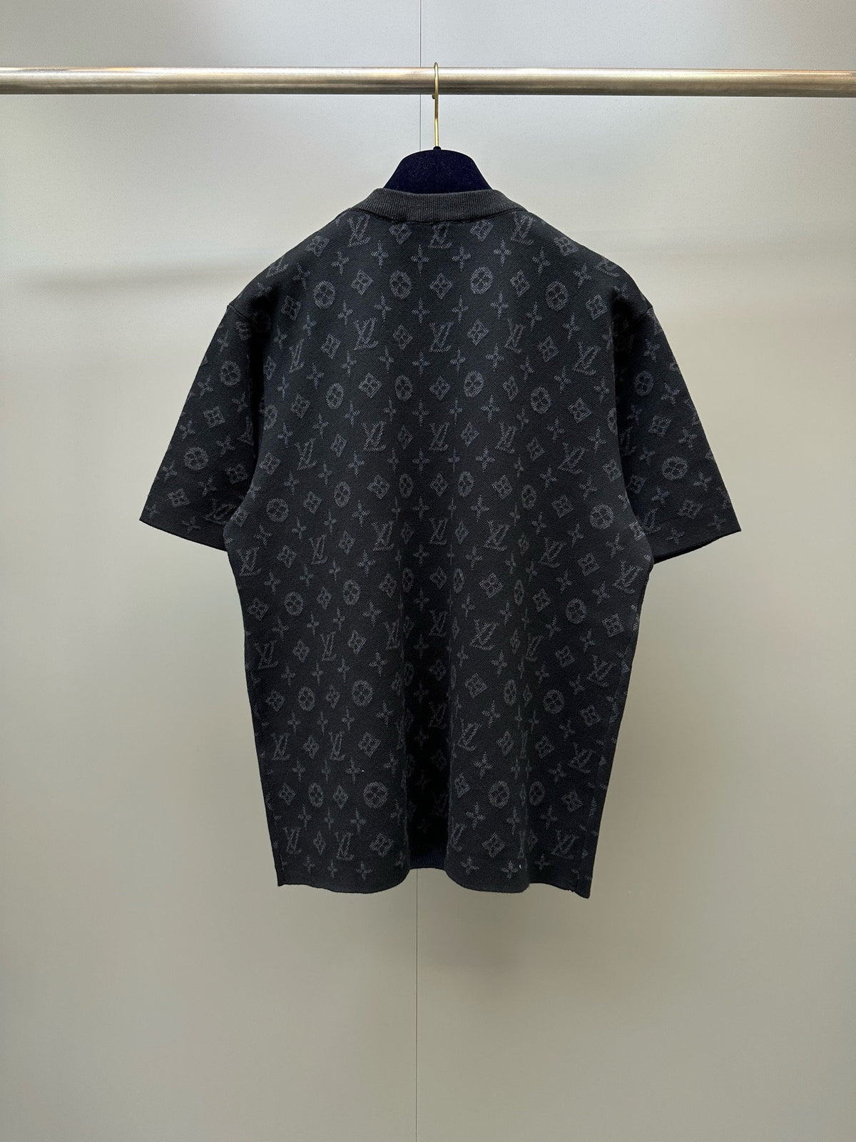 Falection FW26 Monogram Jacquard Short Sleeved Crewneck