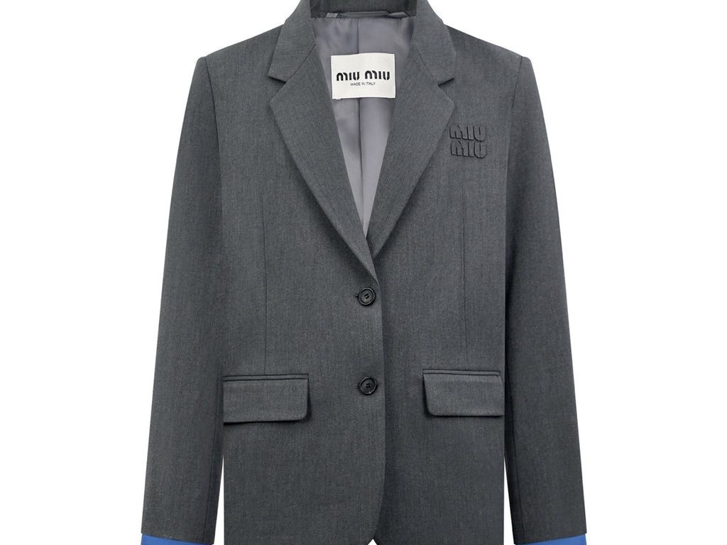 Falection FW26 Single Breasted Gabardine Blazer