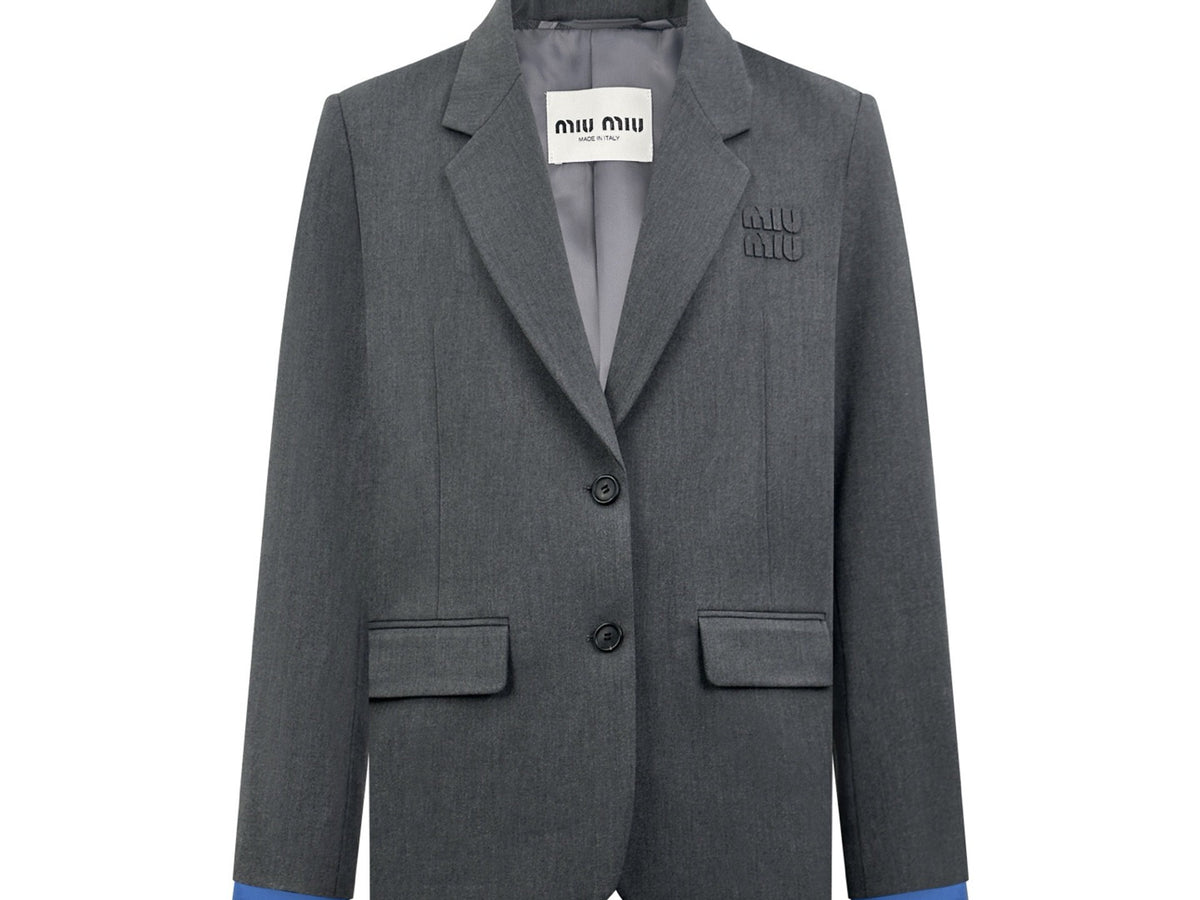 Falection FW26 Single Breasted Gabardine Blazer