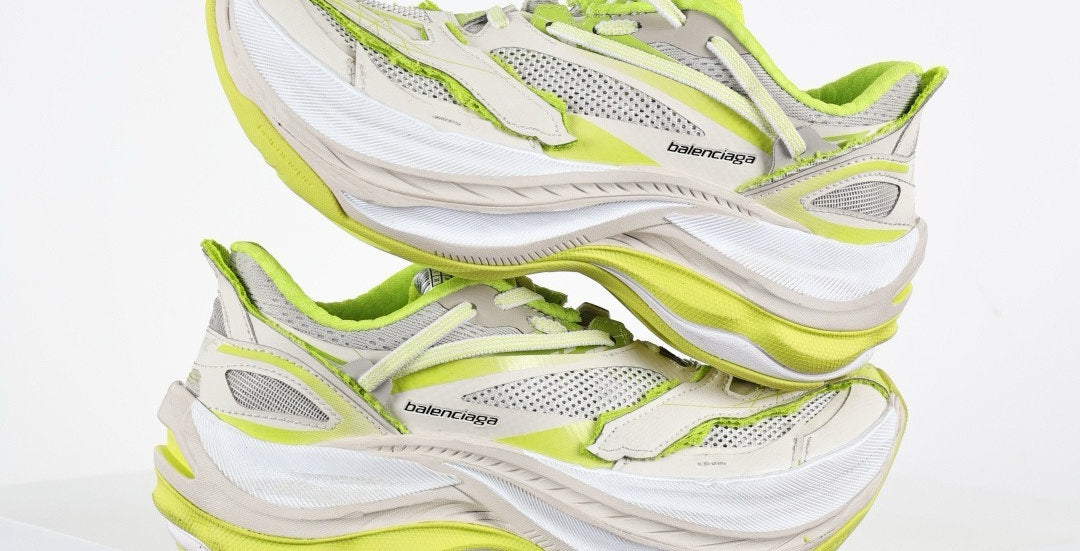 Falection BA SS26 Jet Sneaker in Eggshell Lime