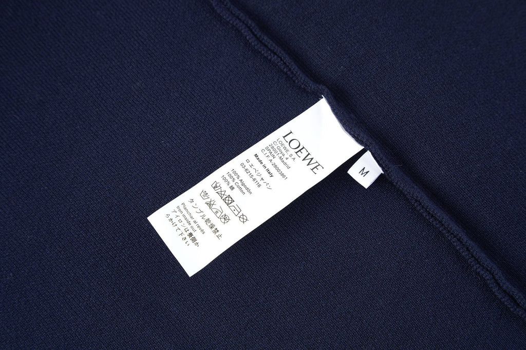 Falection FW26 Anagram Intarsia Wool Blend Sweater in 2 Colors