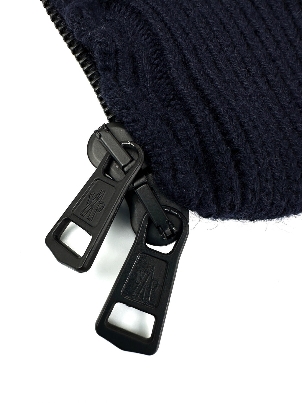 Falection FW26 Regular Fit Down Padded Wool Cardigan
