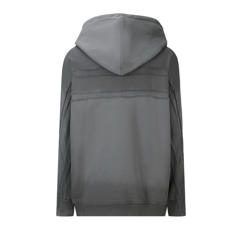 Falection FW26 Logo Plaque Distressed Hoodie in 2 Colors