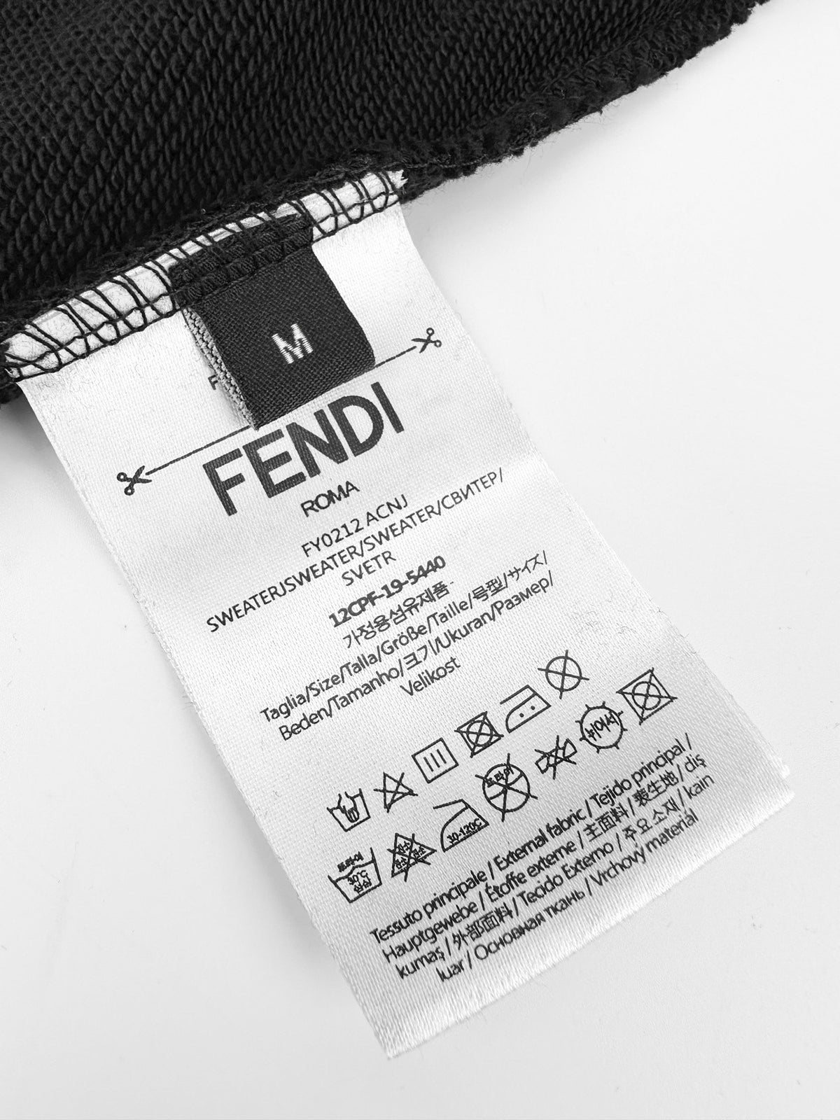 Falection FW26 Cord Detail Logo Embroidered Hoodie
