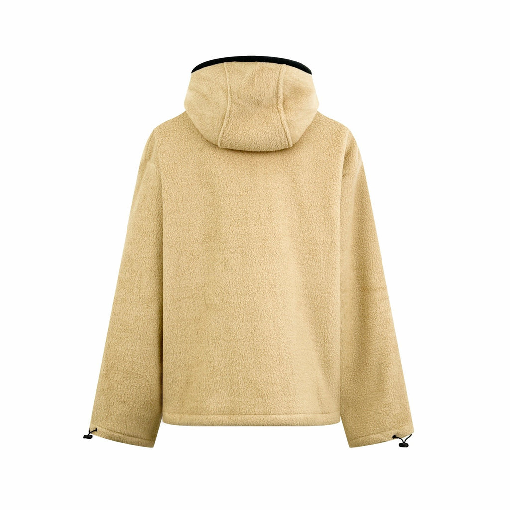 Falection FW26 Fleece Zip Hoodie Jacket in 2 Colors