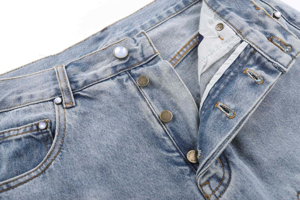 Falection FW26 Signature Patchwork Denim Pants