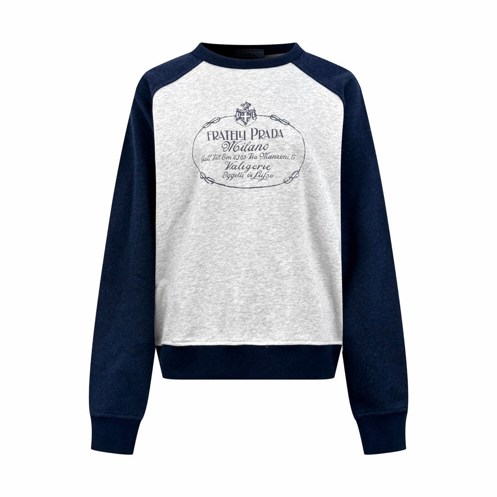 Falection FW26 Logo Cotton Jersey Sweatshirt