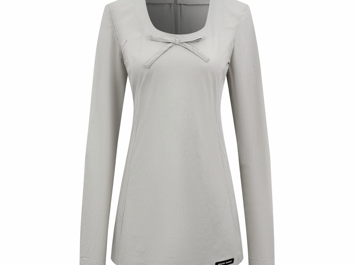 Falection FW26 Stretch Poplin Mini Dress in 2 Colors