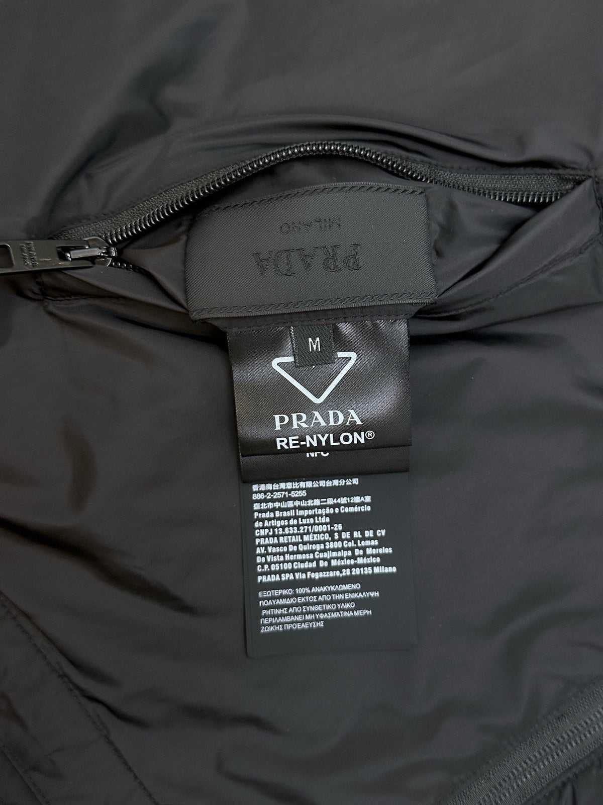 Falection FW26 Cocoa Brown Re-Nylon Jacket