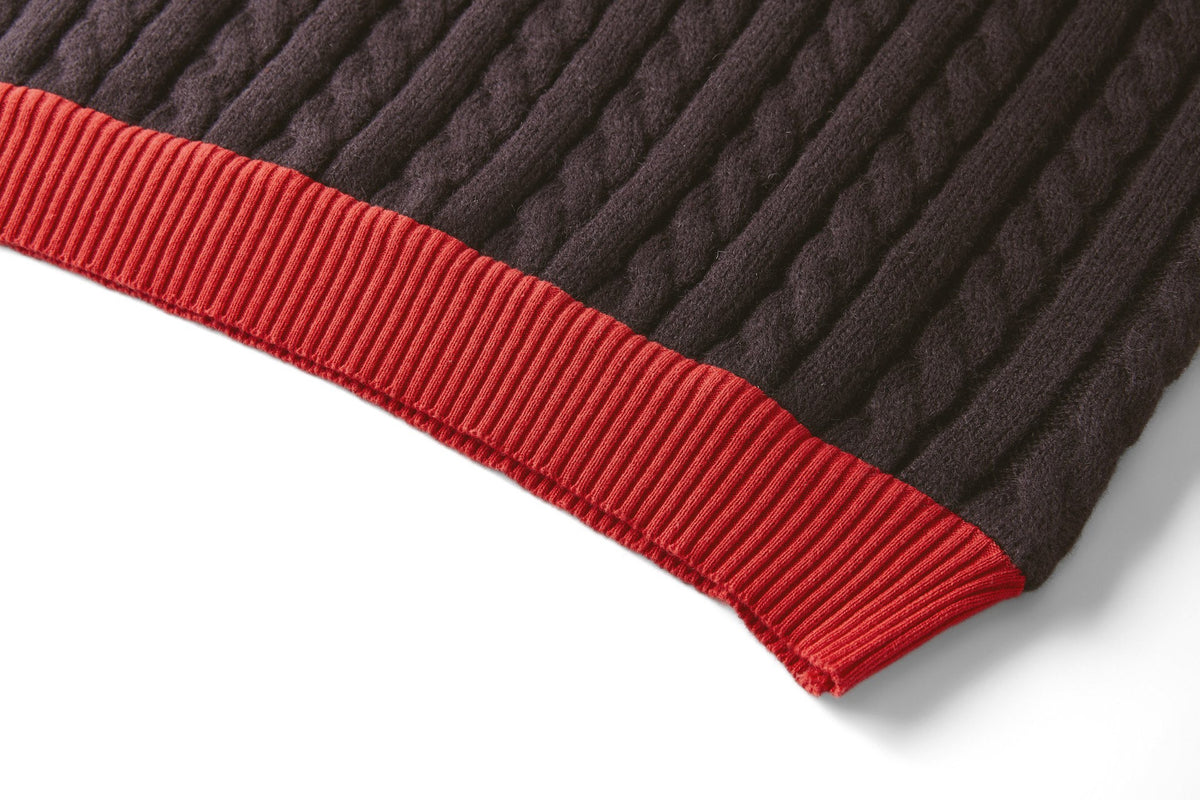 Falection FW26 Wool and Cotton Knit Sweater