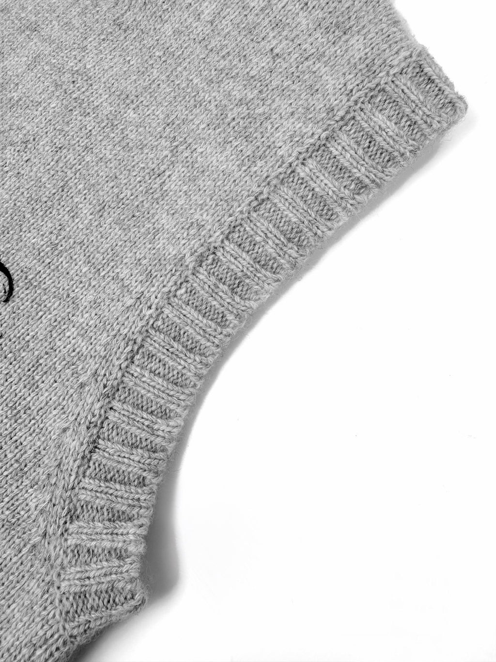 Falection MM FW26 Logo Print Knitted Sweatshirt