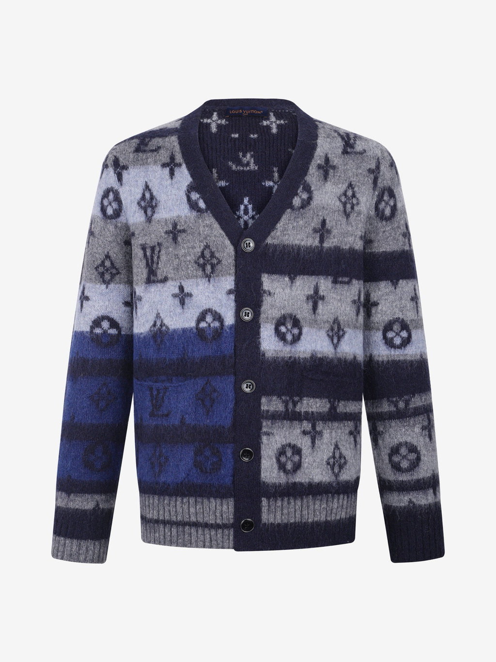 Falection FW26 Monogram Mohair Cardigan in 2 Colors
