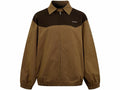Falection FW26 Caramel Gingham Check Blouson Jacket