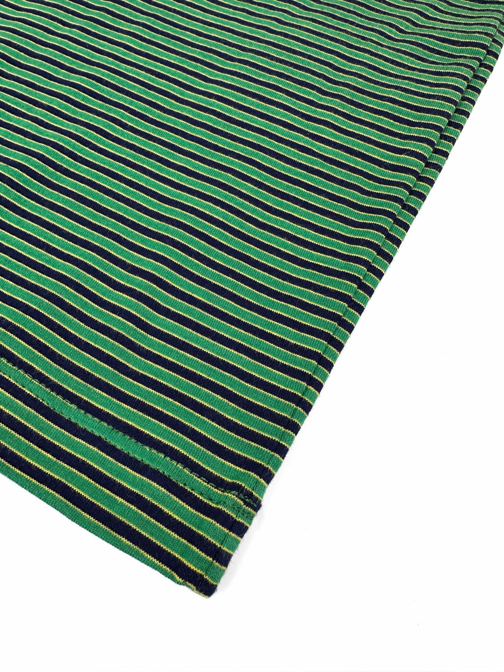 Falection FW26 Striped Jersey Tee in Navy/Green