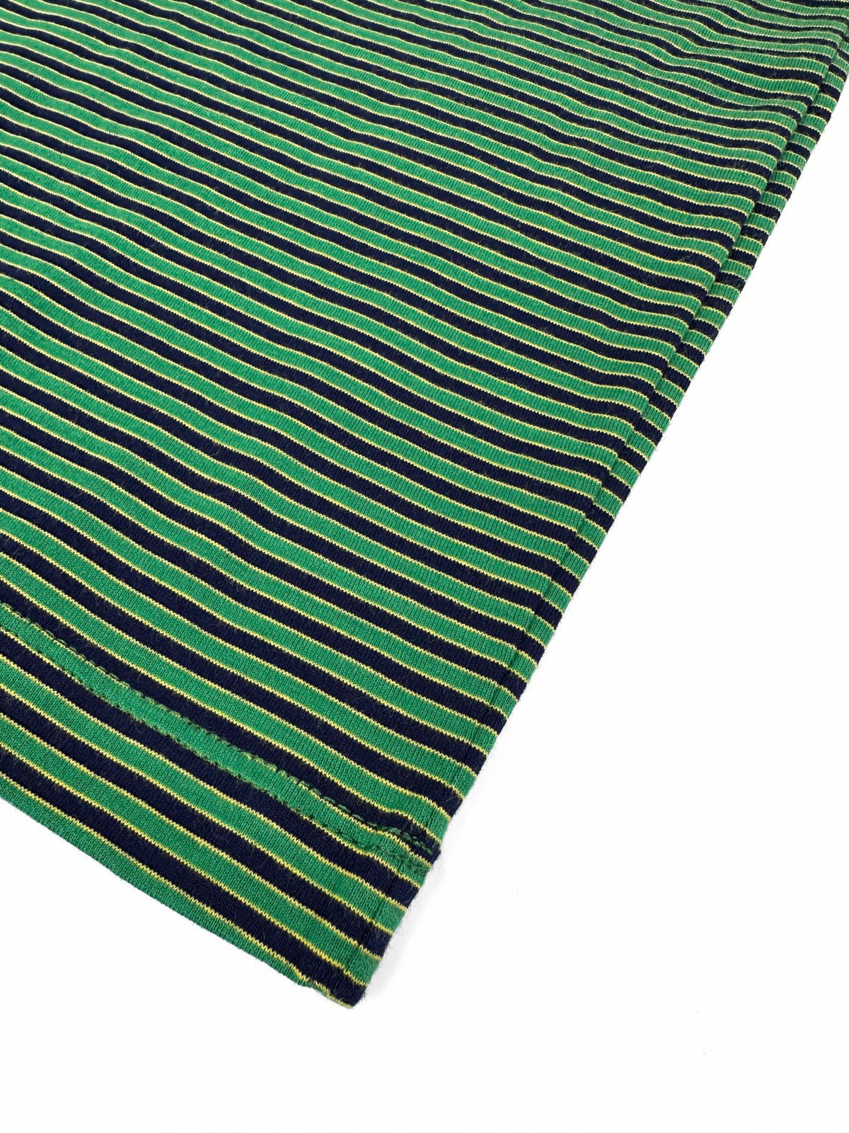 Falection FW26 Striped Jersey Tee in Navy/Green