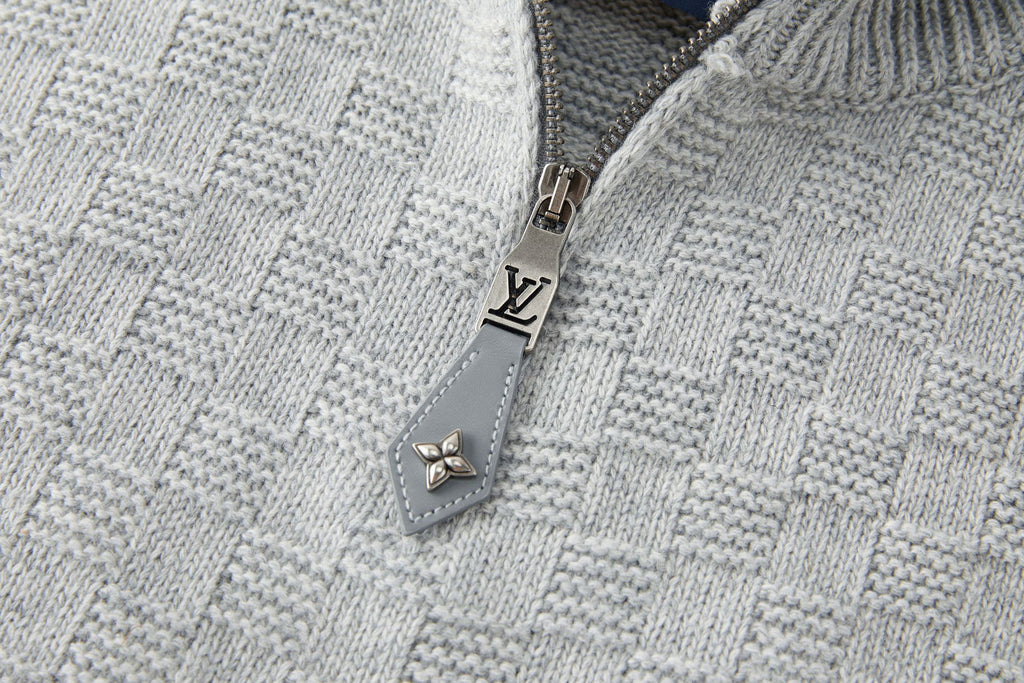 Falection FW26 Wool Blend Half Zip Pullover in 2 Colors