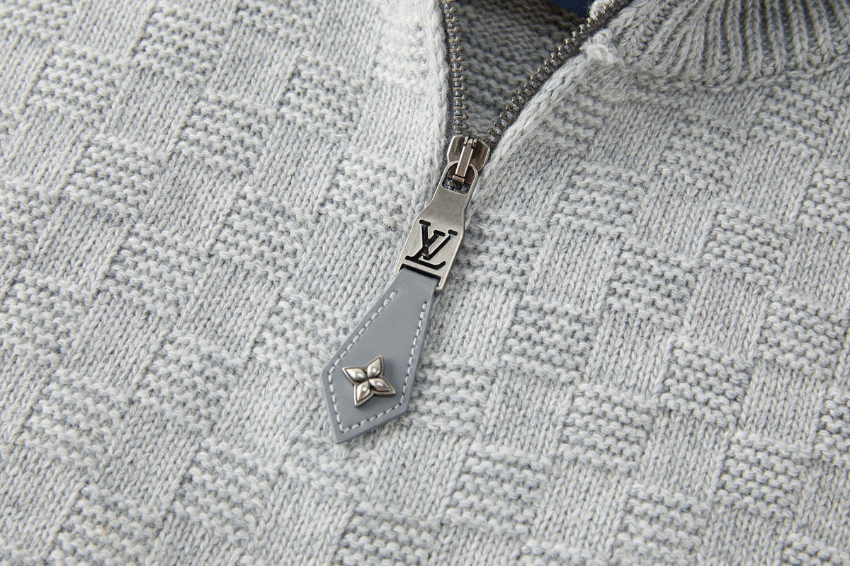 Falection FW26 Wool Blend Half Zip Pullover in 2 Colors