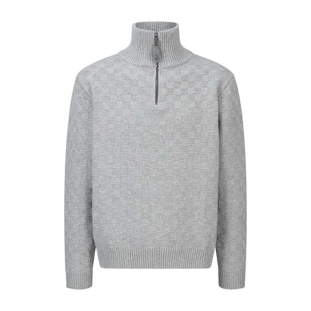 Falection FW26 Wool Blend Half Zip Pullover in 2 Colors