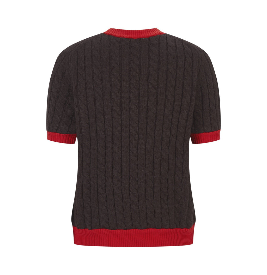 Falection FW26 Wool and Cotton Knit Sweater