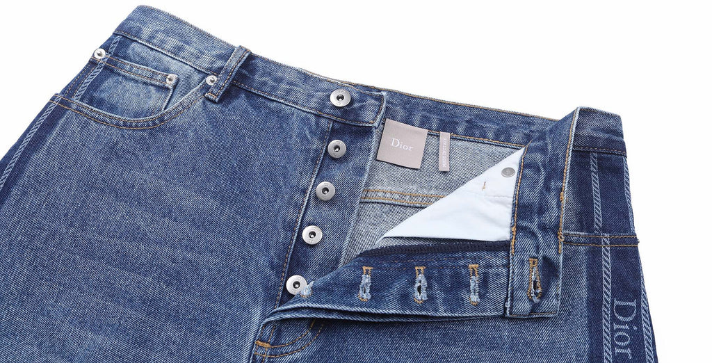 CD SS26 Logo Stripe Jeans